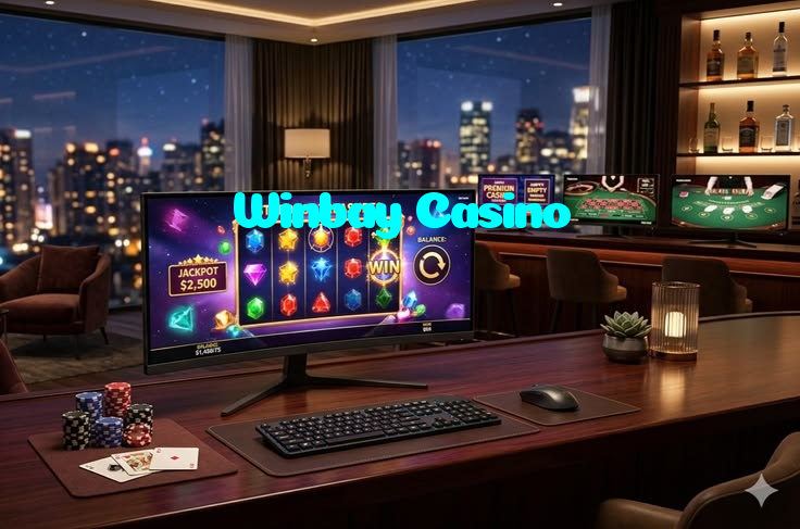 Winbay Casino casino presented on mobile device in Pakistan with slots and live games